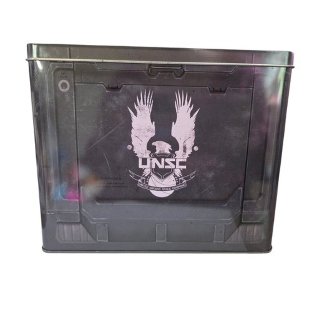 Loot Crate Exclusive Halo 5 Guardians UNSC Ammo Can Lunch Box Tin Container